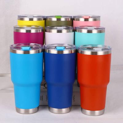 China 30oz Double Wall Insulation Vacuum Water Coffee Mugs Sustainable Stainless Steel Tumblers Travel Drink Tumbler for sale