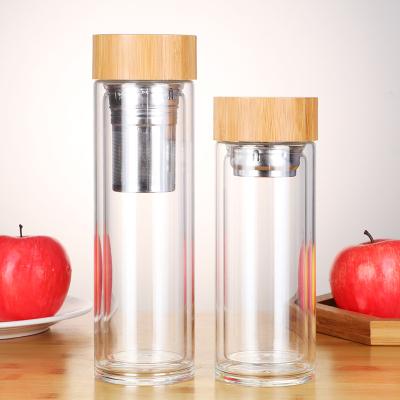 China Viable No Double Wall Bottles Wholesale BPA Free Nice Fruit Infuser Bottled Water Minimum for sale