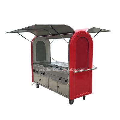 China Good quality with reasonable price snack cart for sale mobile push cart price for sale