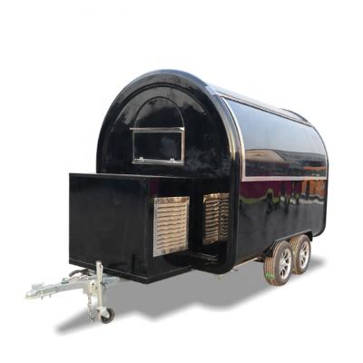 China Easy Operate Valid Hot Sale EEC Food Trailer Manufacturers Mobile Mini Food Truck For Ice Cream Cafe for sale