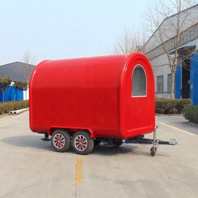 China Chinese mobile food trailer van food vegetable processing factory price hot tour food cart for sale for sale