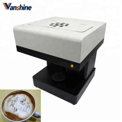 China 80-180mm cappuccino art printer with edible photo to coffee latte art coffee printing machine for sale