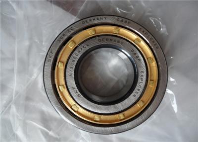 China Brass Cage NU / NJ Cylindrical Roller Bearing NJ308ECM C4 Single Row For Wind turbine for sale