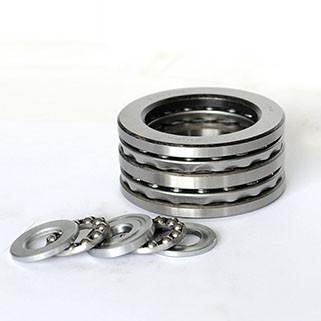 China Double Row Thrust Ball Bearing 52205 Steel Cage for sale