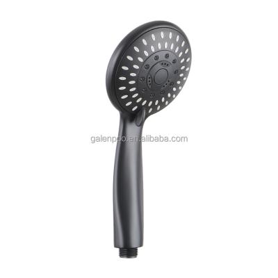 China Needle Free Amazon / ebay hot selling high pressure 5 spray handheld shower head settings massage detachable handheld spa showerhead chromed for sale