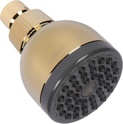 China Needle Free Low Water Pressure Polished Brass Shower Heads Best High Pressure Boosting Wall Mount Showerhead for sale