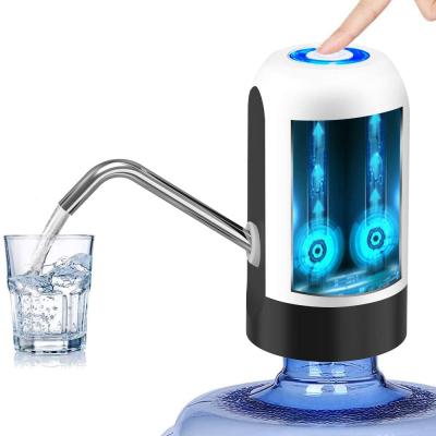 China Hotel Water Bottle Pump 5 Gallon Water Bottle Dispenser USB Charging Automatic Drinking Water Pump Portable Electric Water Dispenser for sale