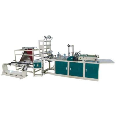 China Factory Triangle Plastic Perforated Side / Bottom Sealing Bag Making Machine for sale