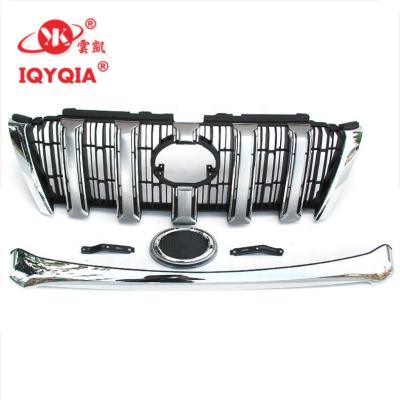 China Plastic auto grill, new grill chrome for Land Cruiser Prado 2014 for sale