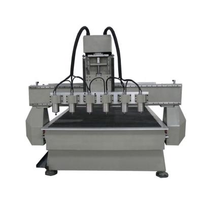 China Printing Shops Multi Axis Head Woodworking CNC Engraving And Cutting Router Machine for sale