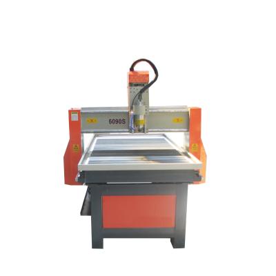 China Shops GS 6090 2x3 Feet 2x3 CNC Metal Milling Engraving Machine Printing By Hybrid Servo Motor for sale