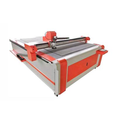 China 1625 CNC Oscillating Knife Slitter Knife Leather Cutting Machine For PVC Fiberglass Leather Materials for sale