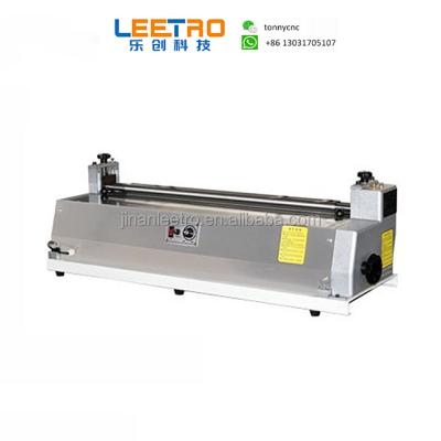 China Products Stainless Steel Manual Hot Melt Glue Gluing Machine For Cardboard Paper for sale