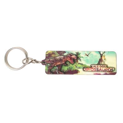 China Promotion Gift JIACAI Custom Made 3D Epoxy Key Chain Double-sided Printing Key Chain Shape Key Chain for sale