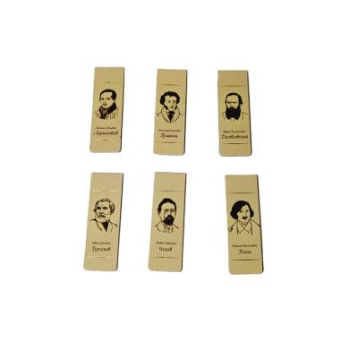 China Customized Hot Stamping Personal Customized Magnetic Bookmarks Read Celebrity Memorabilia for sale