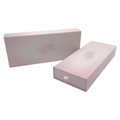 China Gift & Craft Manufacturer Custom Design Long Ribbon Handle Packaging Drawer Gift Box Type for sale