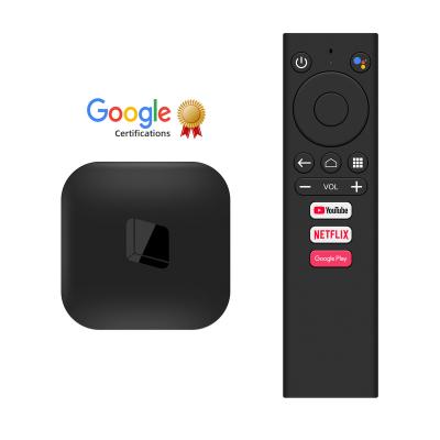 China 4k Android TV Box Google Certified Digital TV Box Set Top Box 2GB 16GB Amlogic S905Y2 4K Smart TV for sale