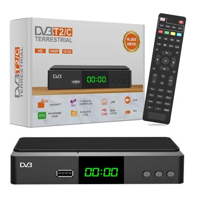 China Full hd 1080p DVB-T2 h.265 digital tv set top box tv receiver from poland italy full hd for sale