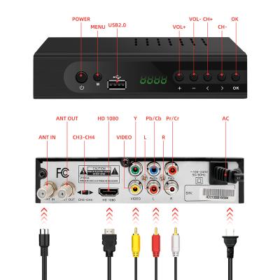 China Full hd ATSC HD 1080P Digital Modulator Encoder Digital TV Box h.264 ATSC Receiver Set Top Box for sale