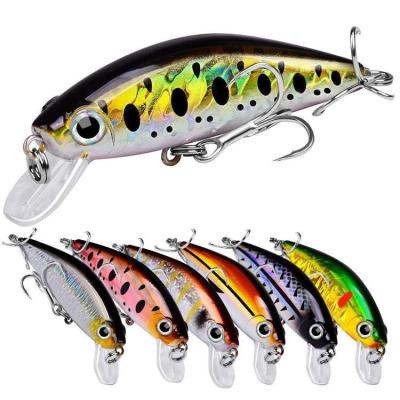 China High Quality ABS Plastic Minnow Bait With Eyes 3g 4.5cm Artificial Fishing Lures for sale