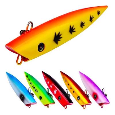 China Runtoo 69g 180mm ABS Plastic Hard Snap Large Floating Fishing Lure With Unpainted Treble Hook Snap Fishing Lure Supplies for sale