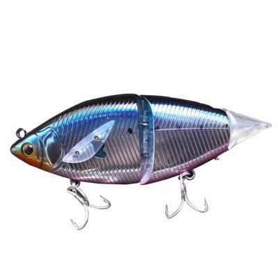 China ABS Runtoo New Style 2 Sections Long Cast Adjustable Soft Tail Bass Fishing Lure Dive Depth Double Jointed Fish Pencil Descent for sale