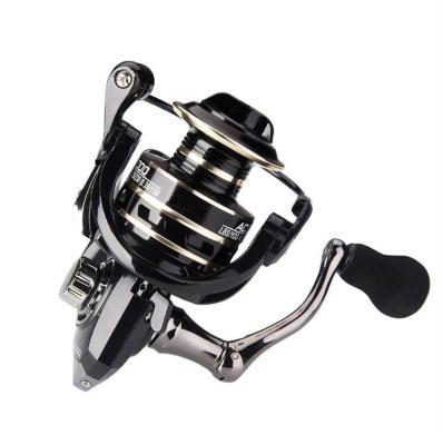 China Metal+Nylon RUNTOO 5.2:1 Surfcasting Spinning Reels Hand Wheel Metal Body Aluminum Alloy Reel Saltwater Tackle PESCA for sale