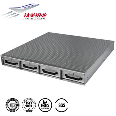 China Dualable OEM Service Aluminum Truck Bed Toolbox Aluminum CNC For Pickup Truck for sale