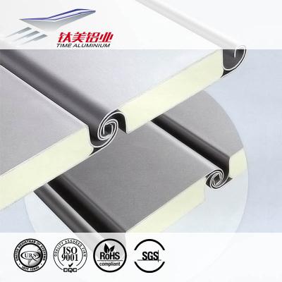 China Aluminum Alloy 65mm 77mm 100mm 120mm Aluminum Roller Shutter Slat Profiles With PU Foam for sale