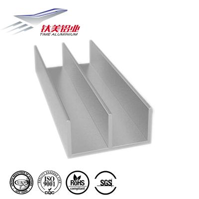 China door & Good Price Window Double U Channel Aluminum Railing Aluminum Profile U Channel For Window for sale