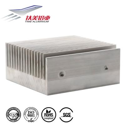 China Wholesale Cooling Aluminum CNC Heatsink Module Cooling Aluminum Machining Cooler Fin For High Power LED Amplifier Transistor for sale