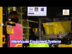 latent max load 600kg agv automated guided vehicle for warehouse system