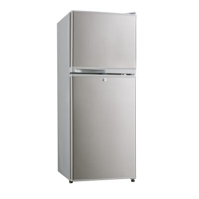 China 108L COMPRESSOR Factory Hot Sale SAA SASO Approved Double Door Kitchen Refrigerator for sale