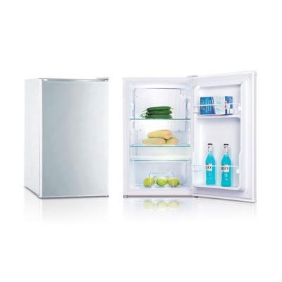 China 90L COMPRESSOR Quality Goods Single Door Mini Bar Fridge 90L Fridge for sale