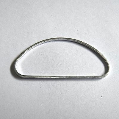 China ZhongHe 71.2*35.1*2mm Durable Hot Sale Aluminum Manufacture Durable High Temperature Resistance D Form Sealing Gasket for sale