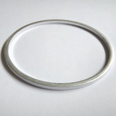 China ZhongHe 77*71*3 Durable New Product Metal Material Round Shape Aluminum Seal Silver Sealing Ring Gasket for sale