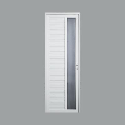 China PVC Waterproof Interior Cheap Door Panel Solid Wood Steel Bedroom Doors Steel Wooden Door for sale