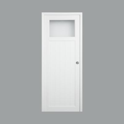 China American Factory OEM Pvc Interior Doors Wpc Steel Soundproof Cheap Panel Door Waterproof for sale