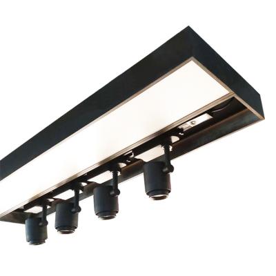 China New modern design 3000k-6000k CCT LED assembled light composed of LED linear light and LED track light can be any combination for sale