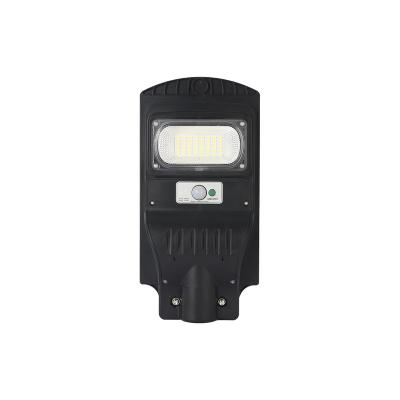 China Light Control + Radar Sensing 10w 20w 50w 100w Integrated Waterproof Ip65 High Power Solar Led Street Light Fixture for sale