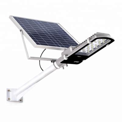 China New model ip67 light control + radar sensing induction 3.7V led street light fixtures solar powered street light for sale