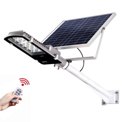 China Light Control + Radar Sensing High Power 30w 40w 50w Led Solar PV Module Street Light Street Light for sale