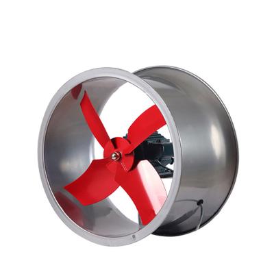 China Factory SF(b) 220/380V pipeline axial fan, low energy consumption, circular tube industrial smoking axial fan for sale