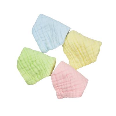 China QUICK DRY Custom Packaging Soft Reusable Organic Bamboo Baby Towels Square Shape Natural Color for sale