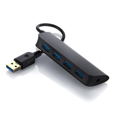 China Portable 4-Port USB 3.0 Desktop Cool Ultra Thin Data Hub for sale