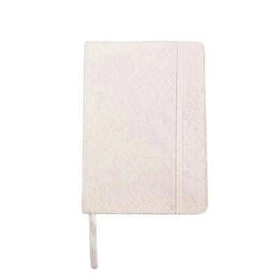 China A5 Hardcover Notebook Cloth Journal Hardcover Notebook Elastic Band Ribbon Mark Office School Notebook for sale