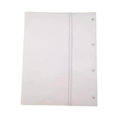 China Storage A4 PP Show Folder With 40 Inside A3 Pockets And Waterproof Stripe Elastic Band Office School Work for sale