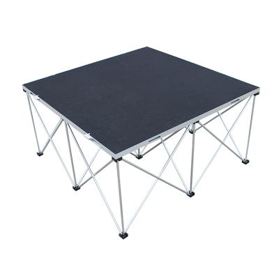 China New fashion easy install smart aluminum portable pop up event spider stage for sale for sale