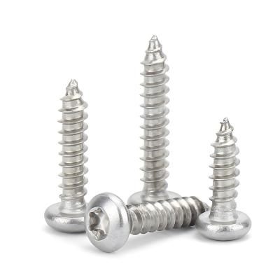 China ST5.5 Self Tapping Screw SS 304 Pan Head Tapping Screw High Practicability for sale