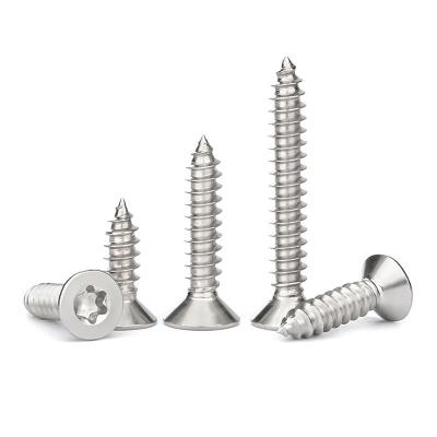 China Stainless Steel Self Tapping Screws , Flat Head Torx Self Tapping Screw for sale